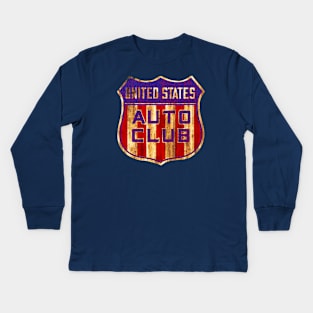 US Auto Club Kids Long Sleeve T-Shirt